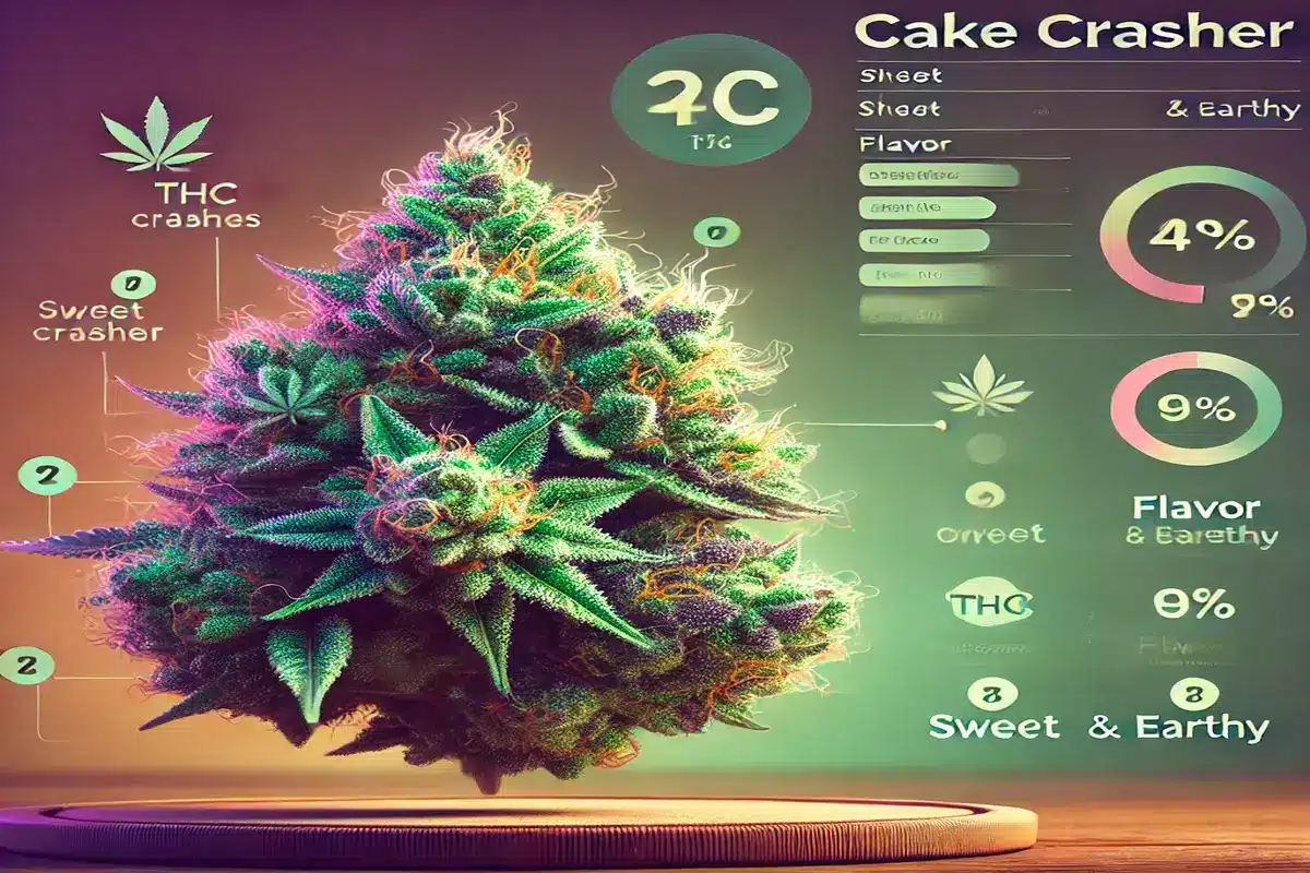 Cake Crasher Strain Profile THC Levels, Flavors, and More