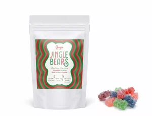 Buy Ganja Edibles – Jingle Bears Gummies 150mg THC online Canada