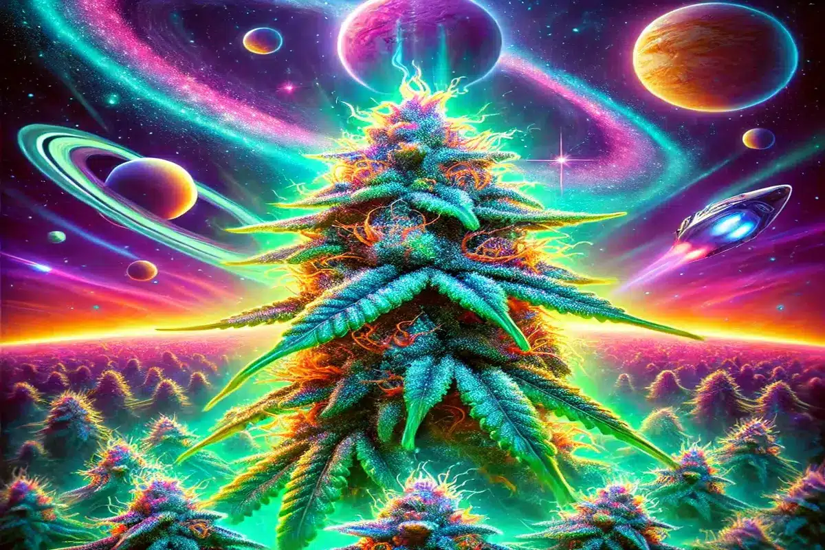 MAC Attack Blast Off with the Miracle Alien Cookies Strain