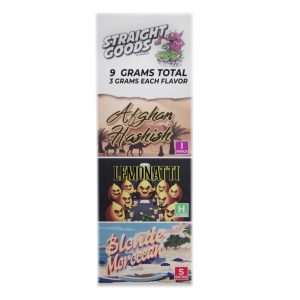 Buy Straight Goods – Triple Chamber Vape – Afghan Hashish + Lemonatti + Blonde Moroccan (3 Grams + 3 Grams + 3 Gram) online Canada