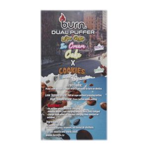 Buy Burn Extracts – Dual Puffer – Live Resin Ice Cream Cake x Cookies and Cream (2 Grams + 2 Gram) online Canada