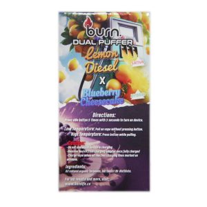 Buy Burn Extracts – Dual 3 Gram Puffer – Lemon Diesel x Blueberry Cheesecake (3 Grams + 3 Gram) online Canada