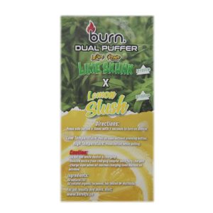 Buy Burn Extracts – Dual Puffer – Live Resin Lime Skunk x Lemon Slush (2 Grams + 3 Gram) online Canada