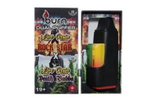 Buy Burn Extracts – Dual 2 Gram Puffer – Live Resin Rockstar x Live Resin Death Bubba (2 Grams + 2 Gram) online Canada