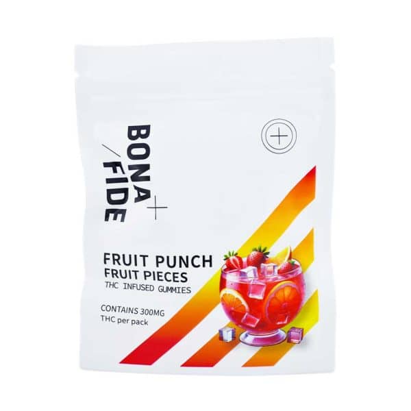 Buy Bonafide –  Fruit Punch Fruit Pieces 300mg THC online Canada