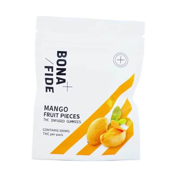 Buy Bonafide –  Mango Fruit Pieces 300mg THC online Canada