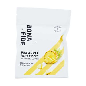 Buy Bonafide –  Pineapple Fruit Pieces 300mg THC online Canada