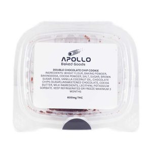 Buy Apollo Baked Goods – Double Chocolate Chip Cookies – 600mg THC online Canada