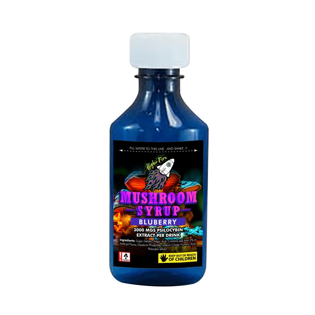 Higher Fire Extracts – Mushroom Syrup – Blueberry 3000mg Psilocybin Buy Higher Fire Extracts – Mushroom Syrup – Blueberry 3000mg Psilocybin online Canada