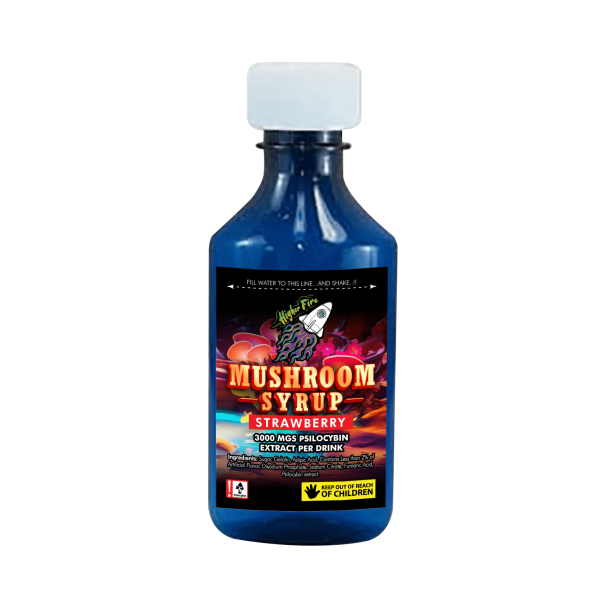 Buy Higher Fire Extracts – Mushroom Syrup – Strawberry 3000mg Psilocybin online Canada