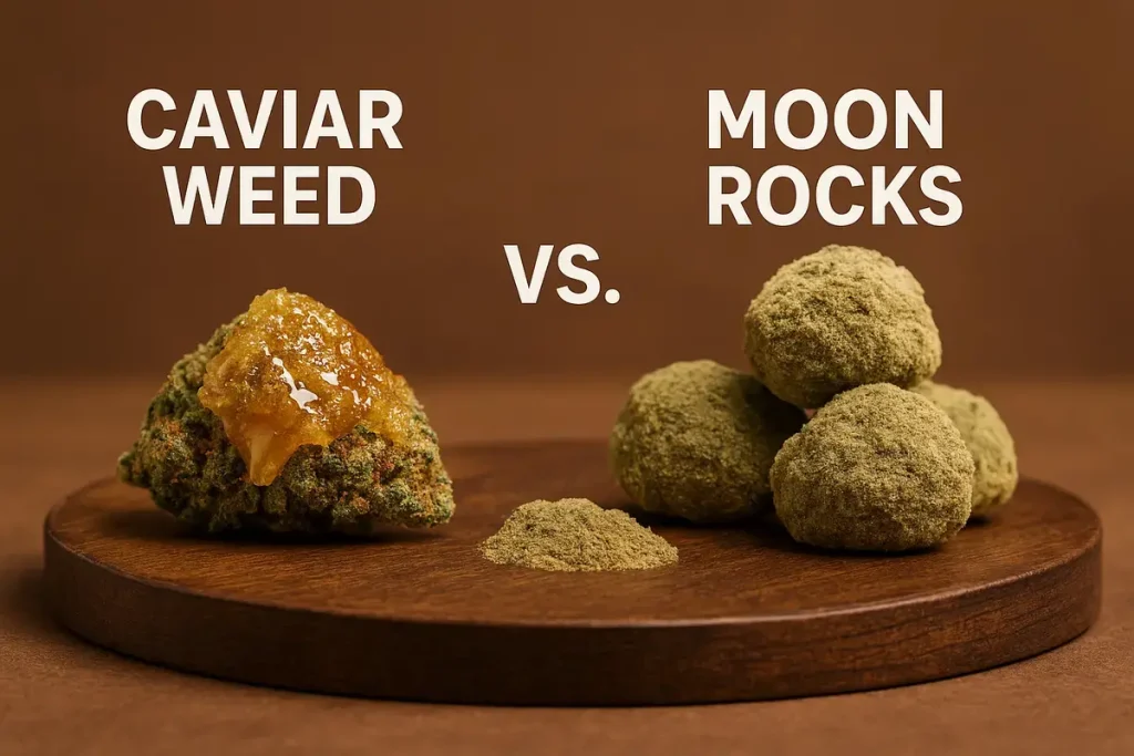 Caviar Weed vs. Moon Rocks Which One Reigns Supreme