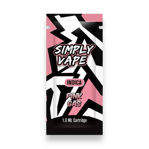 Buy Simply Vapes – THC Cartridge – Pink Gas – 1ML online Canada