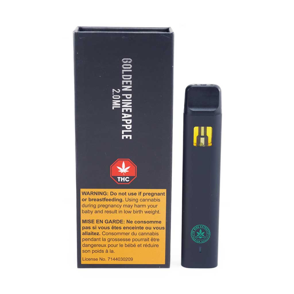 Buy So High Extracts Premium Vape 2ML – Golden Pineapple (CBD) online Canada