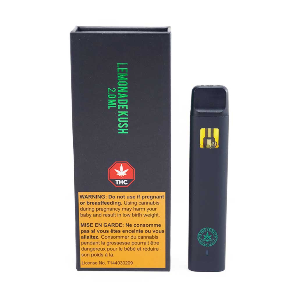 Buy So High Extracts Premium Vape 2ML THC – Lemonade Kush (Hybrid) online Canada