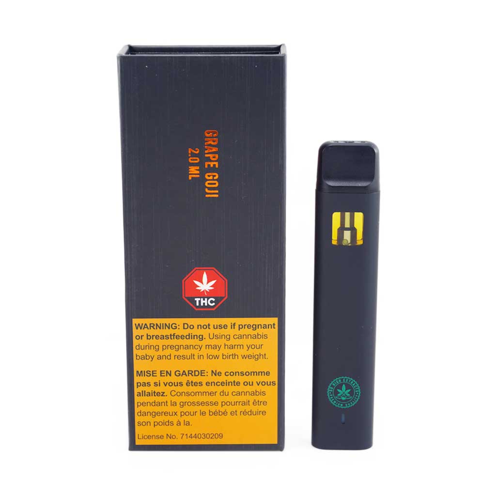 Buy So High Extracts Premium Vape 2ML THC – Grape Goji (Sativa) online Canada