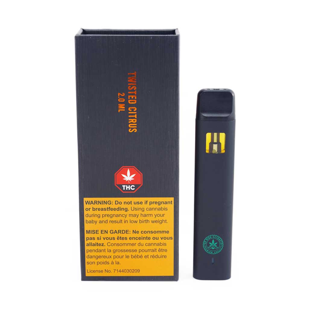 Buy So High Extracts Premium Vape 2ML THC – Twisted Citrus (Sativa) online Canada