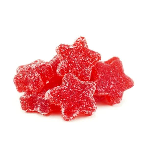 Buy Apollo Edibles – Sour Strawberry Shooting Stars 3000mg THC Sativa online Canada