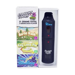 Buy Straight Goods – Triple Chamber Vape – Garlic Kush + Key Lime Pie + Juicy Blueberry (3 Grams + 3 Grams + 3 Gram) online Canada