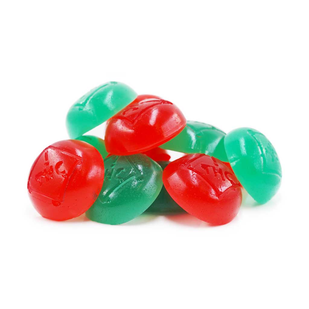 Buy Sky High Edibles – Blue Raspberry + Watermelon Gummy 3000mg THC online Canada