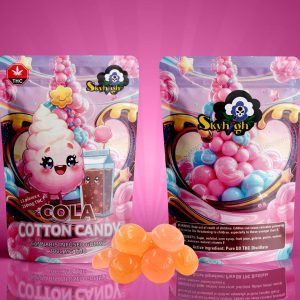 Buy Sky High Edibles – Cola + Cotton Candy Gummy 3000mg THC online Canada