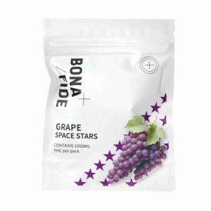 Buy Bonafide –  Space Stars – Grape 1000mg THC online Canada