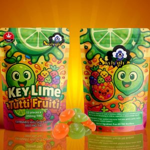 Buy Sky High Edibles – Key Lime + Tutti Frutti Gummy 3000mg THC online Canada