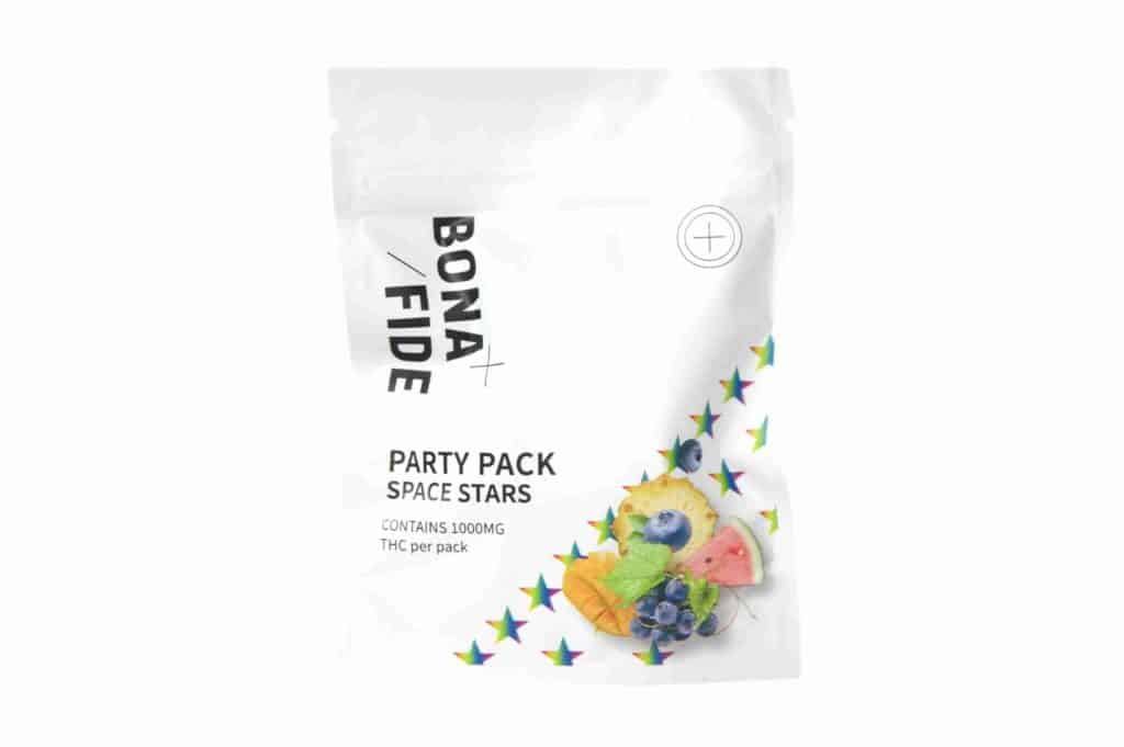 Buy Bonafide –  Space Stars – Party Pack 1000mg THC online Canada