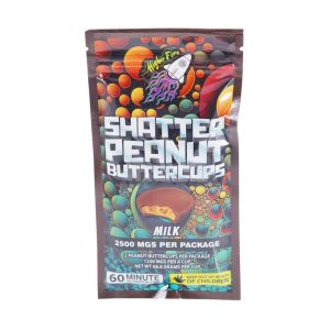 Buy Higher Fire Extracts – Shatter Peanut Butter Chocolate Cups – Milk 2500mg THC online Canada