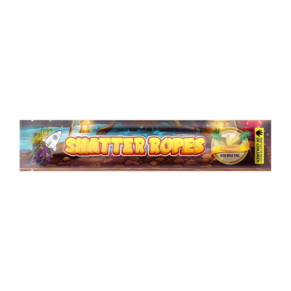 Buy Higher Fire Extracts – Shatter Ropes – Pineapple 650MG THC online Canada