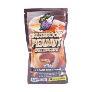 Buy Higher Fire Extracts – Mushroom Peanut butter Chocolate Cups – Milk 5000MG online Canada