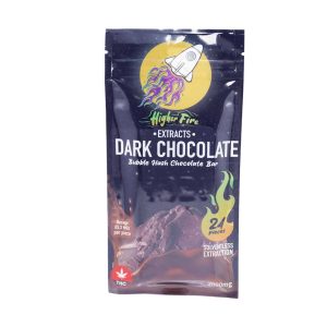 Buy Higher Fire Extracts – Bubble Hash Chocolate Bar – Dark 2000mg THC online Canada