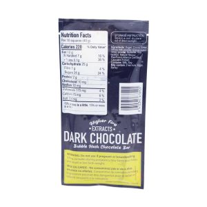 Buy Higher Fire Extracts – Bubble Hash Chocolate Bar – Dark 1000mg THC online Canada