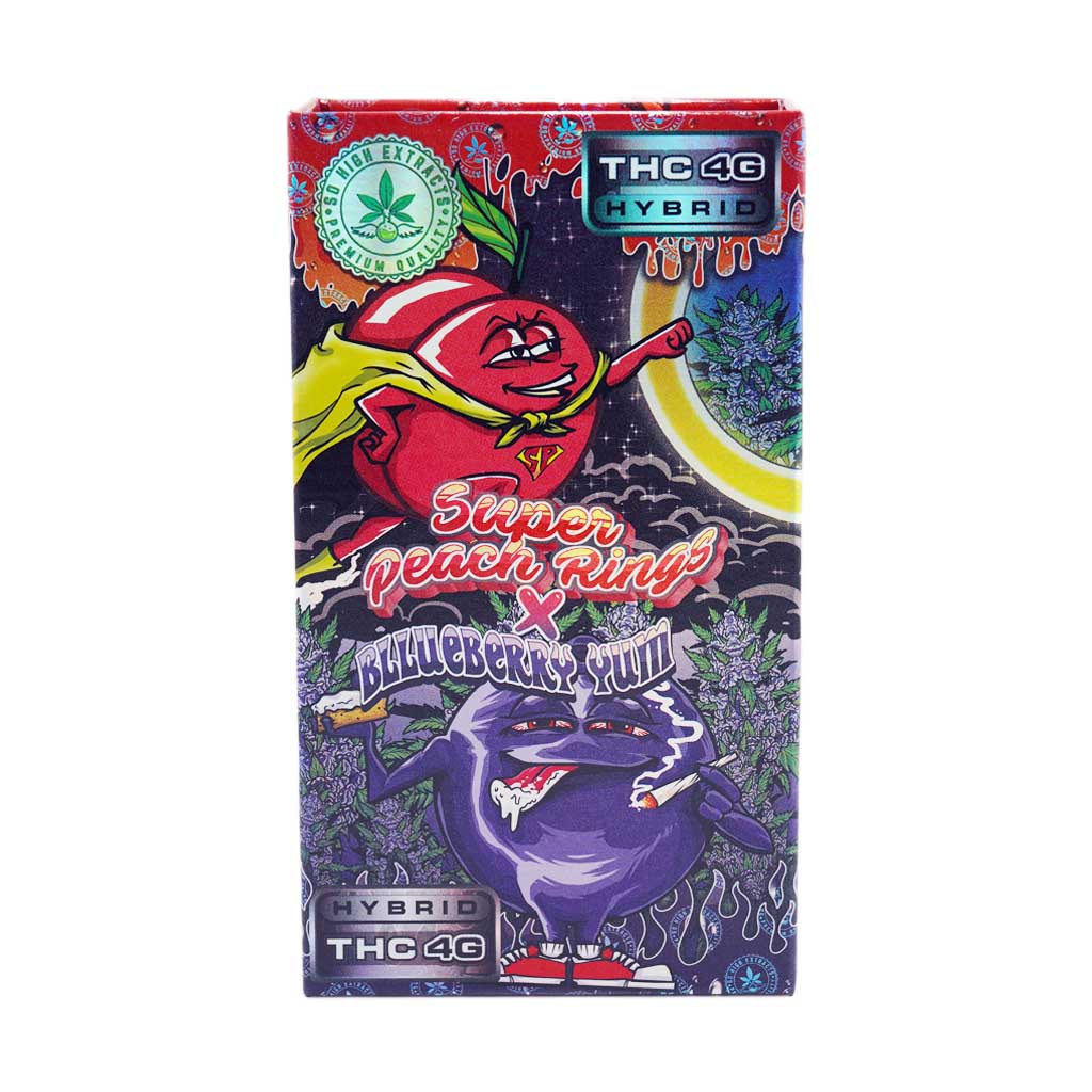 Buy So High Extracts – Dual Chamber Pen – Super Peach Rings + Blueberry Yum (4 Grams + 4 Grams) online Canada