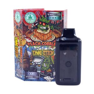 Buy So High Extracts – Dual Chamber Pen – Peach Cobbler + Thai Stick (4 Grams + 4 Grams) online Canada