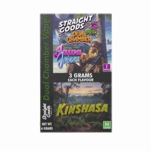 Buy Straight Goods – Dual Chamber Vape – Jawa Juice + Kinsasha (3 Grams + 3 Grams) online Canada