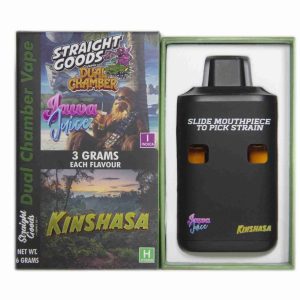 Buy Straight Goods – Dual Chamber Vape – Jawa Juice + Kinsasha (3 Grams + 3 Grams) online Canada