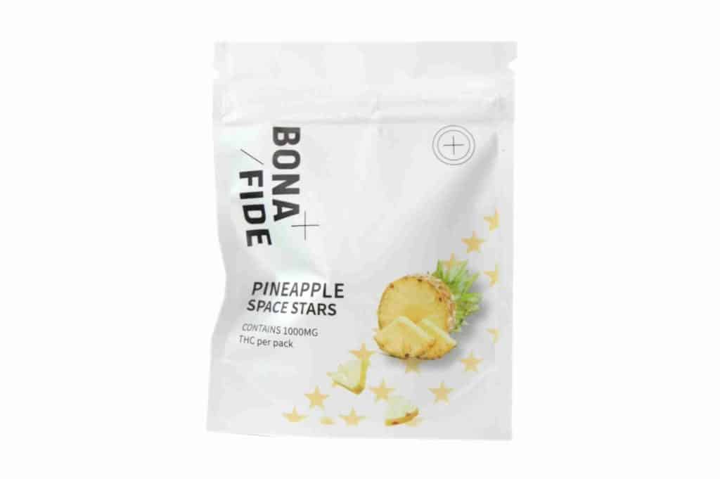 Buy Bonafide –  Space Stars – Pineapple 1000mg THC online Canada