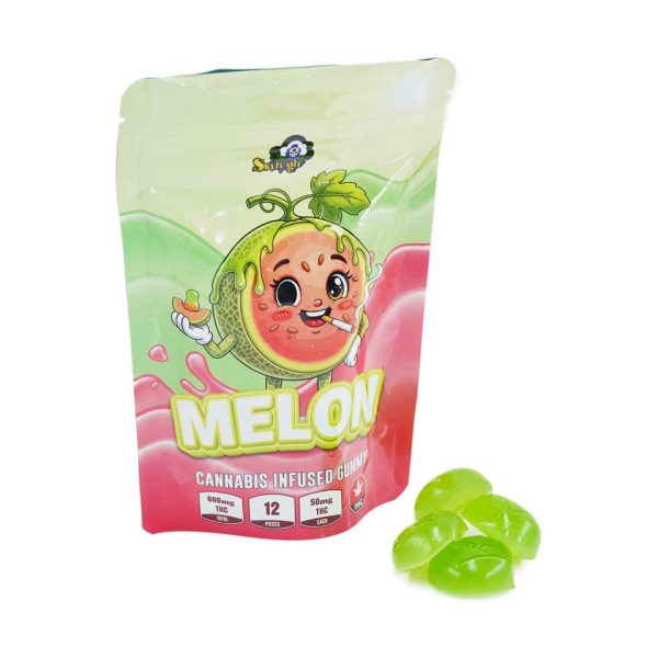 Buy Sky High Edibles – Melon Gummy 600mg THC online Canada