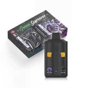 Buy Green Supreme – Dual Chamber Disposable THC Vape Pen – Purple Punch + Death Tuna (3 Grams + 3 Grams) online Canada