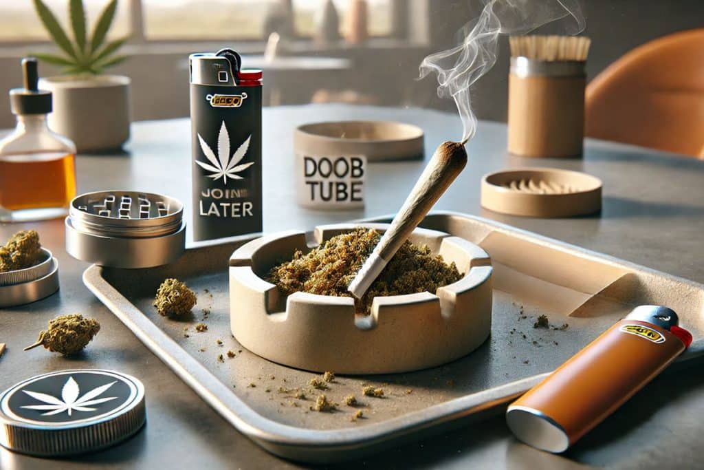 How to Put Your Joint Out for later