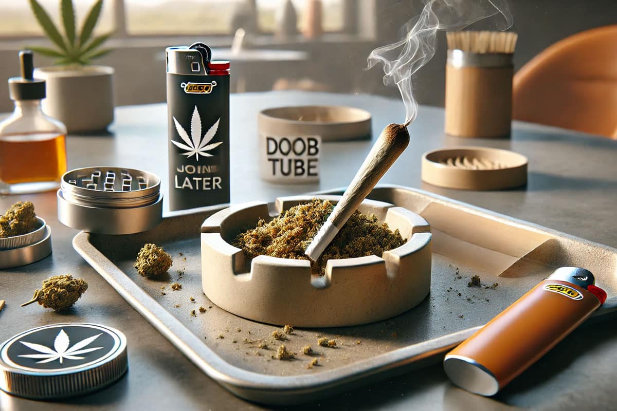 How to Put Your Joint Out for later