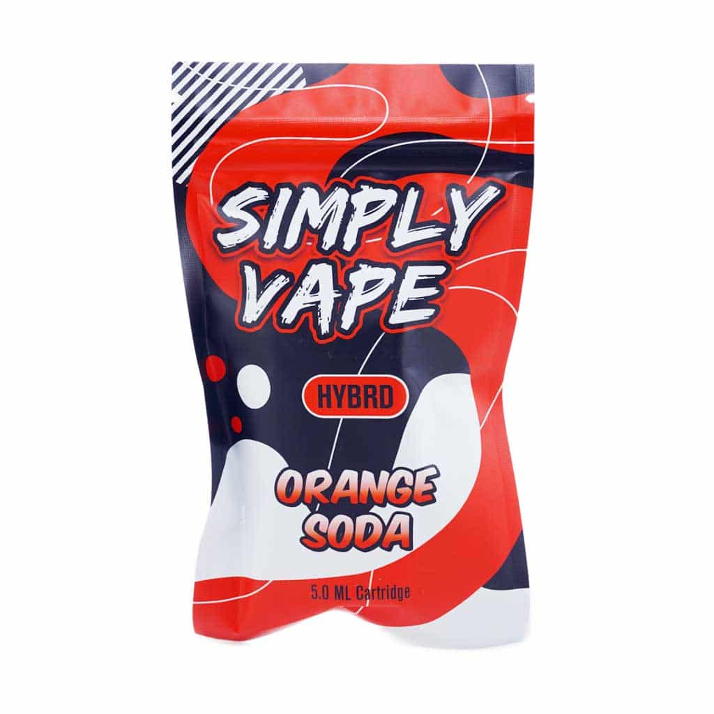 Buy Simply Vapes – THC Disposable Pen – Orange Soda – 5ML online Canada