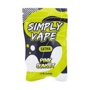 Buy Simply Vapes – THC Disposable Pen – Pink Sunset – 5ML online Canada