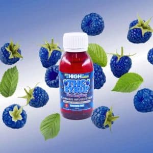Buy Sky High Syrup – Blue Raspberry 1000mg THC online Canada