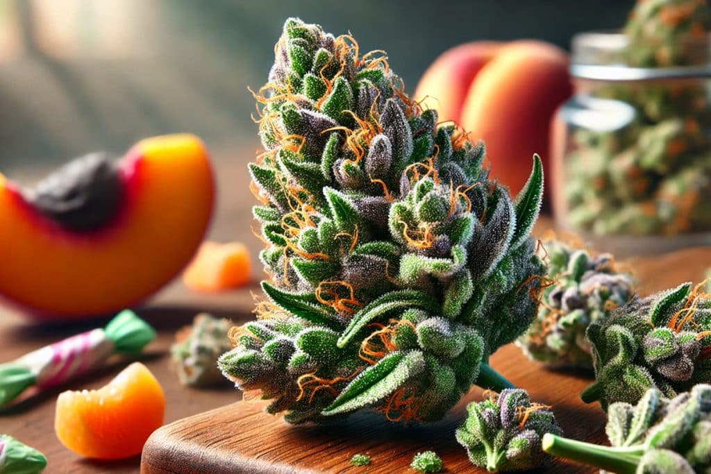 Peach Runtz Cannabis Strain Flavor, Effects