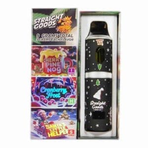 Straight Goods – Triple Chamber Vape – Christmas Series – Cherry Pine Nog + Cranberry Frost + Santa’s Little Helper (3 Grams + 3 Grams + 3 Gram) Buy Straight Goods – Triple Chamber Vape – Christmas Series – Cherry Pine Nog + Cranberry Frost + Santa’s Little Helper (3 Grams + 3 Grams + 3 Gram) online Canada