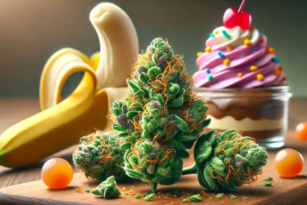 Banana Sundae Cannabis Strain A Sweet Treat with Uplifting Benefits