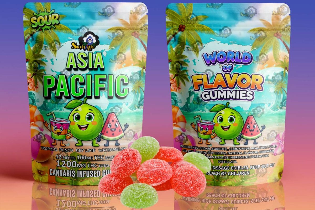 Sky High Edibles World of Flavor Gummies Delicious, Potent & Perfectly Balanced