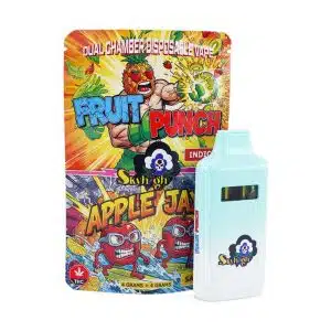 Buy Sky High Extract – Dual Chamber Vape – Fruit Punch (Indica) + Apple Jax (Sativa) – (4 Grams + 4 Grams) online Canada