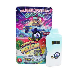Sky High Extract – Dual Chamber Vape – Snoop Dog OG (Indica) + Tropical Melon (Sativa) – (4 Grams + 4 Grams) Buy Sky High Extract – Dual Chamber Vape – Snoop Dog OG (Indica) + Tropical Melon (Sativa) – (4 Grams + 4 Grams) online Canada